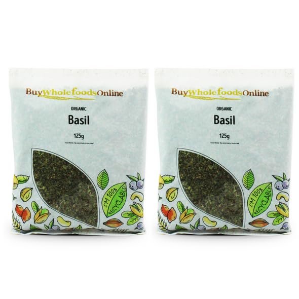 Buy Whole Foods Organic Basil (250g)