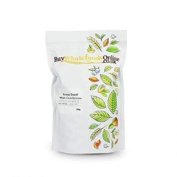 Buy Whole Foods Freeze Dried Whole Cranberries (250g)