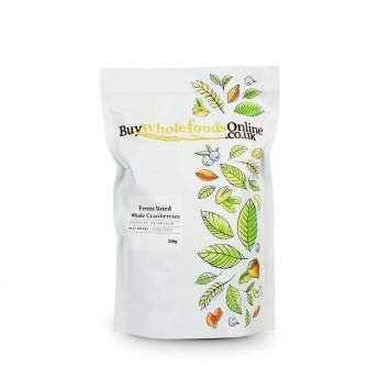 Buy Whole Foods Freeze Dried Whole Cranberries (250g)
