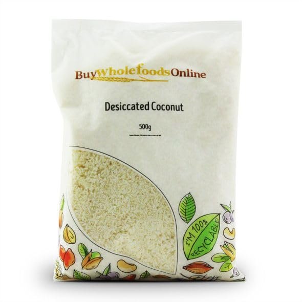 Buy Whole Foods Coconut, Desiccated (500g)