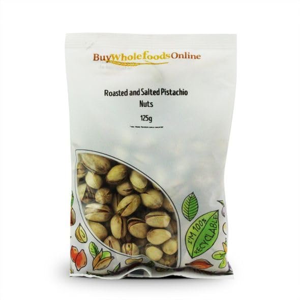 Buy Whole Foods Pistachio Nuts Roasted and Salted (125g)