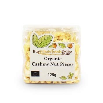 Buy Whole Foods Organic Cashew Nut Pieces (125g)