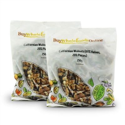 Buy Whole Foods Walnuts Californian (80% Halves, 20% Pieces) (500g)