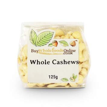 Buy Whole Foods Cashew Nuts Whole (125g)