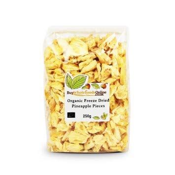 Buy Whole Foods Organic Freeze Dried Pineapple Pieces (250g)