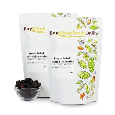 Buy Whole Foods Freeze Dried Whole Blueberries (250g)