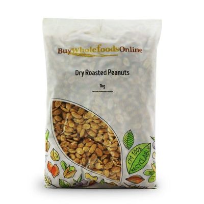 Buy Whole Foods Peanuts, Dry Roasted (1kg)