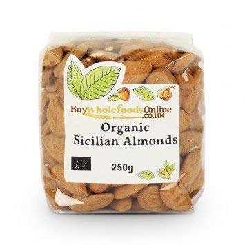 Buy Whole Foods Organic Sicilian Almonds (250g)