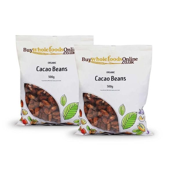 Buy Whole Foods Organic Cacao Beans (1kg)