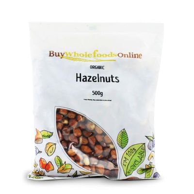 Buy Whole Foods Organic Hazelnuts (500g)