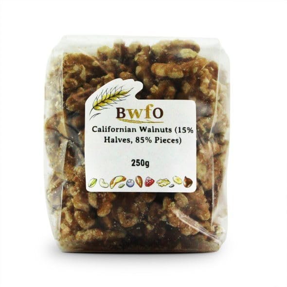 Buy Whole Foods Walnuts Californian (15% Halves, 85% Pieces) (250g)