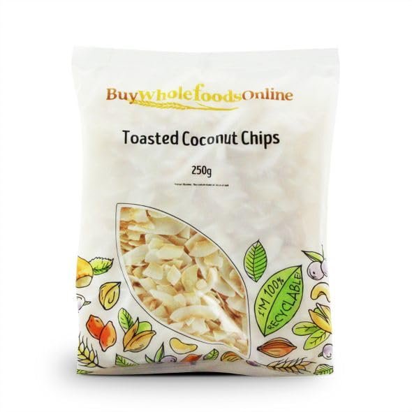 Buy Whole Foods Coconut Chips, Toasted (250g)
