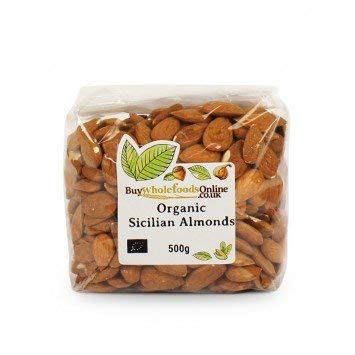 Buy Whole Foods Organic Sicilian Almonds (500g)