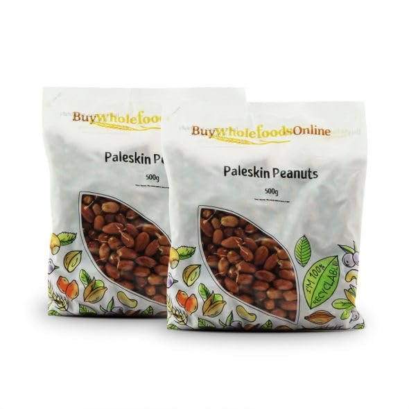 Buy Whole Foods Peanuts, Paleskin (1kg)