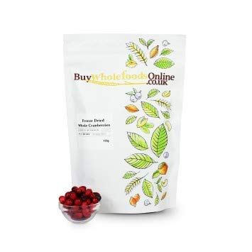 Buy Whole Foods Freeze Dried Whole Cranberries (125g)