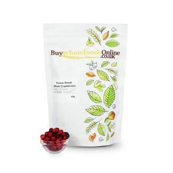 Buy Whole Foods Freeze Dried Whole Cranberries (125g)