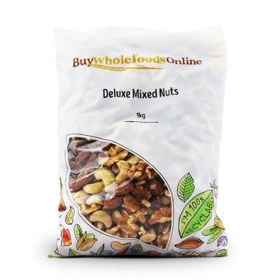 Buy Whole Foods Mixed Nuts Deluxe (1kg) (No Peanuts)