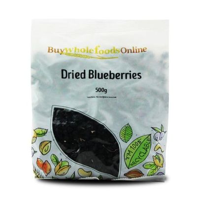 Buy Whole Foods Dried Blueberries (500g)