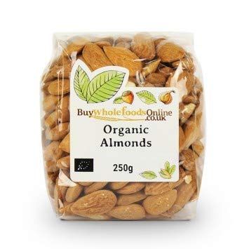 Buy Whole Foods Organic Almonds (250g)