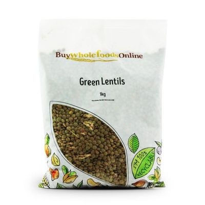 Buy Whole Foods Green Lentils (1kg)