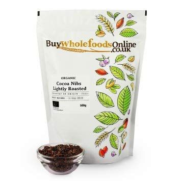 Buy Whole Foods Organic Cocoa Nibs (Lightly Roasted) (500g)