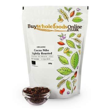 Buy Whole Foods Organic Cocoa Nibs (Lightly Roasted) (500g)