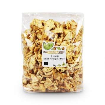 Buy Whole Foods Organic Dried Pineapple Pieces (1kg)