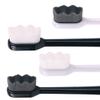 Extra Soft Toothbrush for Sensitive Gums and Teeth with 20,000 Ultra Soft Bristles. Micro-Nano Toothbrush. Excellent Cleaning Effect (2 Pack) (White Wave Bristle) view 2