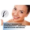 Extra Soft Toothbrush for Sensitive Gums and Teeth with 20,000 Ultra Soft Bristles. Micro-Nano Toothbrush. Excellent Cleaning Effect (2 Pack) (White Wave Bristle) view 4