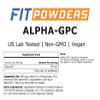 FitPowders Alpha GPC Powder Supplement (Alpha-GPC Choline Powder) with Scoop (25 Grams) view 3