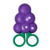 EXCEART Kids Safety Scissors Fruit Shape Purple Left Handed Made of Stainless Steel view 1