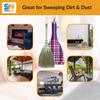 24-inch Tall of Thai Natural Grass Broom Asian Broom for RV's Camping Tent & Training Children Cleaning view 3