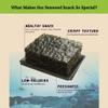 CHOI's 1 Wasabi Seaweed Snacks / (20 Pack) /Product of Korea/Kimbpa, Gimbap, Keto, Gluten Free, Full of Fiber, Vitamin, Mineral view 4