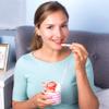 TYPTOP-EXTRA DURABLE Fun Pink Stripe Design Ice Cream Bar Essential, 8 oz. Ice Cream Cups/Bowl - Perfect Snack Cups for Kids Birthday & Holiday Parties, Disposable for Easy Clean-up! view 2