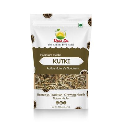 Dawn Lee 18th Century Goodness Kutki Piccorrhiza Kurroa Kardi Indian Herbs Spices- 100GM/ 3.52oz