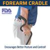 StrongArm Comfort Cane + Self Standing Lightweight Adjustable Walking Cane + Stabilizes Wrist & Provides Extra Support & Stability + Ergonomic Forearm Grip + Canes for Men & Women view 4
