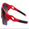 Mass Vision 2 Pair of 'The Athlete' Precision Sport Wrap Lightweight Bifocal Unisex Reading Sunglasses with UV400 Protection (Red, 1.75) view 3