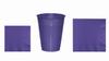 Baxters Party Bundles Bulk, Regal Purple, 40 Count 16 Ounce Plastic Cups, 50 Count Beverage Cocktail Paper Napkins, 50 Count Luncheon Paper Napkins, Pack Contains 140 Pieces Made in The USA view 1