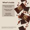 ANDREW LESSMAN ChocoNuvo Caf 74% Cacao 180 Pieces - Organic Fair Trade Coffee-Flavored Dark Chocolate. Beneficial Plant Sterols to Promote Healthy Cholesterol Balance. 25 Calorie Squares, Low Fat view 3