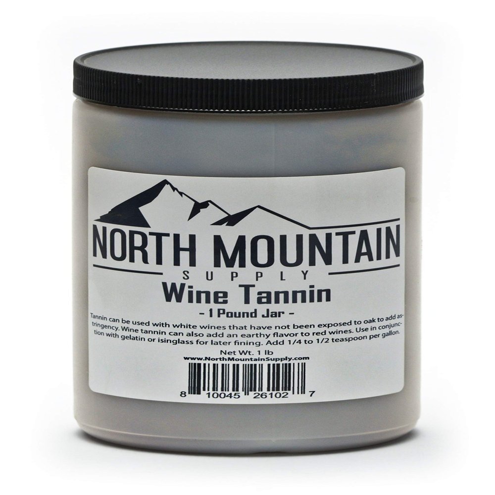 North Mountain Supply - WT-1lb Wine Tannin - 1 Pound Jar