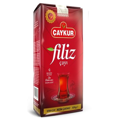 AYKUR Filiz Black Tea, First Harvest Golden Tips, Loose Leaf Premium Tea, Rich & Distinctive Flavor 500g / 17.6 Oz