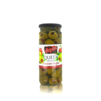 Sophia Olives - Spanish Green Queen Stuffed 16oz (2-pack)