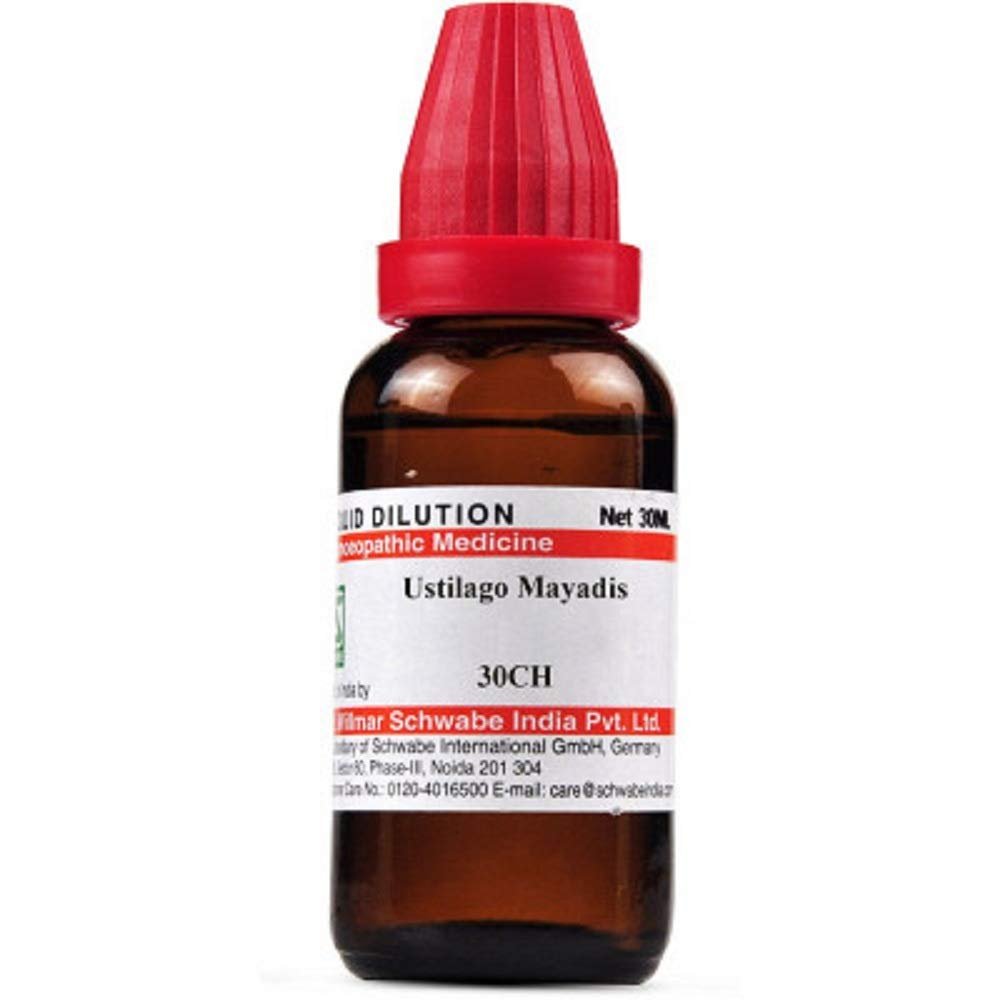 Willmar Schwabe Homeopathy Ustilago Maydis (30 ML) (Select Potency) by USAMALL (30 CH)