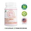 Beauty Complex: All in One Beauty Supplement  US Made Natural Beauty Supplement  Ultimate Beauty Enhancement Additive with Biotin & Collagen  All-Natural Lab Tested Beauty Enhancement view 3