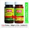 Priya Pickle Combo Pack - Gongura & Lime (2 x 300 gm) view 2