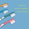 newrichbee 8 Packs Kids Toothbrush, Extra Soft Lovely Deer Toddler Toothbrush for Kids 2-8 Years (Pink&Orange&Blue&Green) view 4