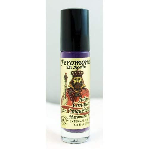 12 PIECES BRYBRADAN JOHN THE CONQUEROR/JUAN EL CONQUISTADOR PHEROMONE OIL/ROLL-ON BOTTLE 1/3 OZ 10ML