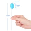 (50 Pack) Disposable Mouth Swabs Sponge - Unflavored & Sterile Oral Swabs Dental Swabsticks for Mouth Cleaning(Contains Tooth Powder) view 2
