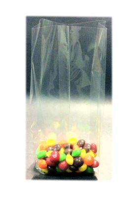 1000 Pcs 4x2x12 Clear Side Gusseted Cello Cellophane Bags Good for Candy Cookie Bakery (by UNIQUEPACKING)