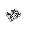 100 Pc 5-3/8" x 3-7/8" x 1" Gift Boxes Jewelry Zebra Animal Print Cotton Filled view 4